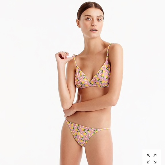 J.Crew French Bikini top & High-waisted bottoms - Picture 2 of 7